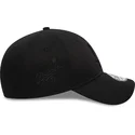 new-era-curved-brim-black-logo-39thirty-monochrome-los-angeles-dodgers-mlb-black-fitted-cap