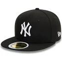 new-era-flat-brim-youth-59fifty-new-york-yankees-mlb-black-fitted-cap