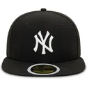 new-era-flat-brim-youth-59fifty-new-york-yankees-mlb-black-fitted-cap