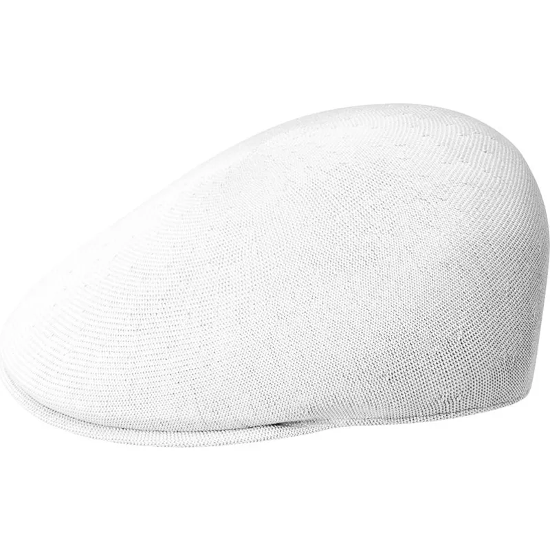 kangol-seamless-tropic-507-white-flat-cap