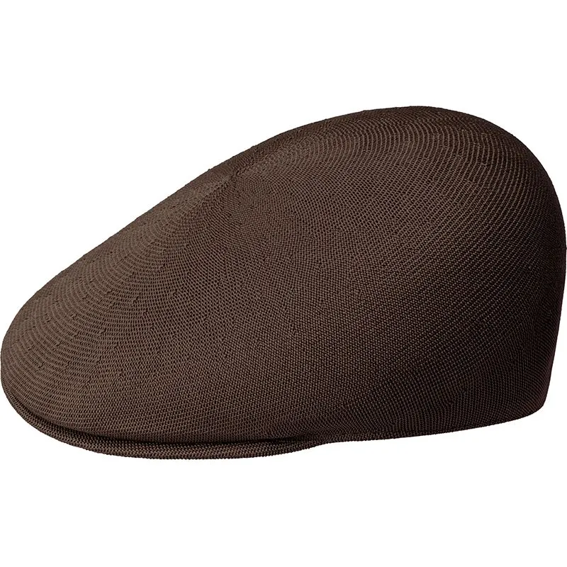 kangol-seamless-tropic-507-brown-flat-cap