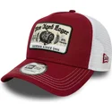 new-era-9forty-a-frame-vintage-pine-aged-lager-red-and-white-trucker-hat