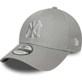 New Era Curved Brim 9FORTY Outline New York Yankees MLB...