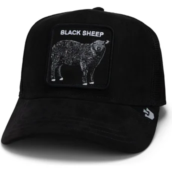 Goorin Bros. The Suede Sheep Global Core Micro Suede The Farm Black Trucker Hat