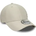 new-era-curved-brim-9forty-tonal-flawless-new-york-yankees-mlb-beige-adjustable-cap