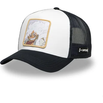 Capslab Monkey D. Luffy OP5 GEA One Piece White and Black Trucker Hat