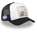 capslab-monkey-d-luffy-op5-gea-one-piece-white-and-black-trucker-hat