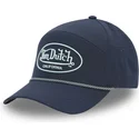 von-dutch-curved-brim-cord01-navy-blue-adjustable-cap