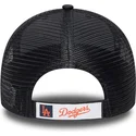 new-era-youth-red-logo-9forty-homefield-los-angeles-dodgers-mlb-navy-blue-adjustable-trucker-hat