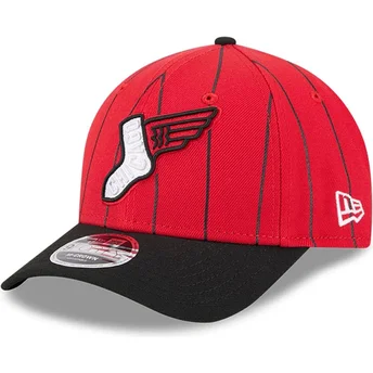 New Era Curved Brim 9FORTY M-Crown City Connect Chicago White Sox MLB Red and Black Snapback Cap