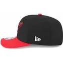 new-era-curved-brim-9seventy-stretch-snap-city-connect-chicago-white-sox-mlb-red-and-black-snapback-cap