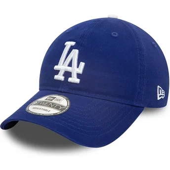 New Era Curved Brim 9TWENTY Core Classic Los Angeles Dodgers MLB Blue Adjustable Cap