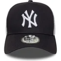 new-era-a-frame-multi-patch-new-york-yankees-mlb-navy-blue-and-white-trucker-hat