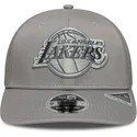 new-era-grey-logo-9seventy-stretch-snap-tonal-los-angeles-lakers-nba-grey-trucker-hat