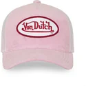 von-dutch-kylie-p-pink-and-white-trucker-hat