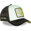 capslab-rick-sanchez-rem6-gun-rick-and-morty-blue-and-black-trucker-hat
