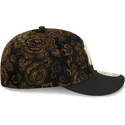 new-era-curved-brim-59fifty-low-profile-floral-cord-three-looms-printed-corduroy-new-york-yankees-mlb-black-fitted-cap