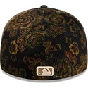 new-era-curved-brim-59fifty-low-profile-floral-cord-three-looms-printed-corduroy-new-york-yankees-mlb-black-fitted-cap