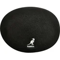 kangol-seamless-wool-507-black-flat-cap