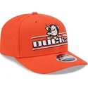 new-era-curved-brim-9seventy-stretch-snap-stated-anaheim-ducks-nhl-orange-snapback-cap
