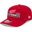 new-era-curved-brim-9seventy-stretch-snap-stated-detroit-red-wings-nhl-red-snapback-cap
