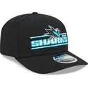 new-era-curved-brim-9seventy-stretch-snap-stated-san-jose-sharks-nhl-black-snapback-cap