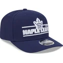 new-era-curved-brim-9seventy-stretch-snap-stated-toronto-maple-leafs-nhl-blue-snapback-cap