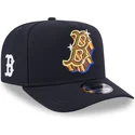 new-era-curved-brim-9fifty-a-frame-emblem-boston-red-sox-mlb-navy-blue-snapback-cap