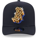 new-era-curved-brim-9fifty-a-frame-emblem-boston-red-sox-mlb-navy-blue-snapback-cap