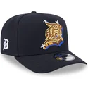 new-era-curved-brim-9fifty-a-frame-emblem-detroit-tigers-mlb-navy-blue-snapback-cap