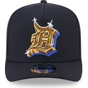 new-era-curved-brim-9fifty-a-frame-emblem-detroit-tigers-mlb-navy-blue-snapback-cap