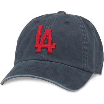 American Needle Curved Brim Los Angeles Angels Archive Navy Blue Adjustable Cap