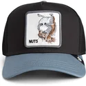 goorin-bros-squirrel-nuts-lerriuqs-flip-side-2-the-farm-black-and-grey-trucker-hat