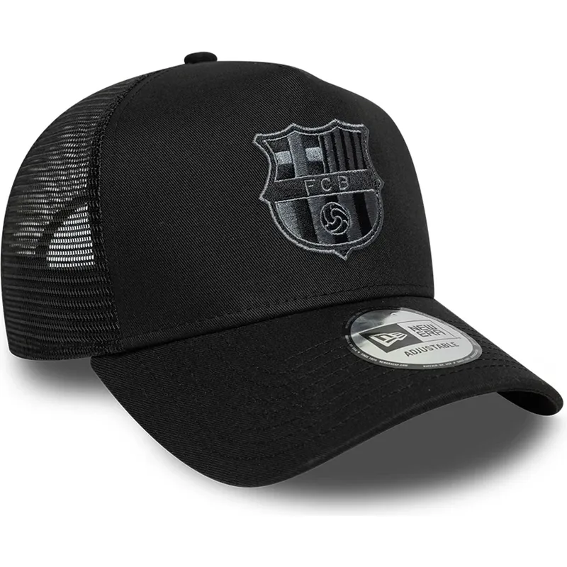 new-era-fc-barcelona-laliga-a-frame-tonal-black-trucker-hat