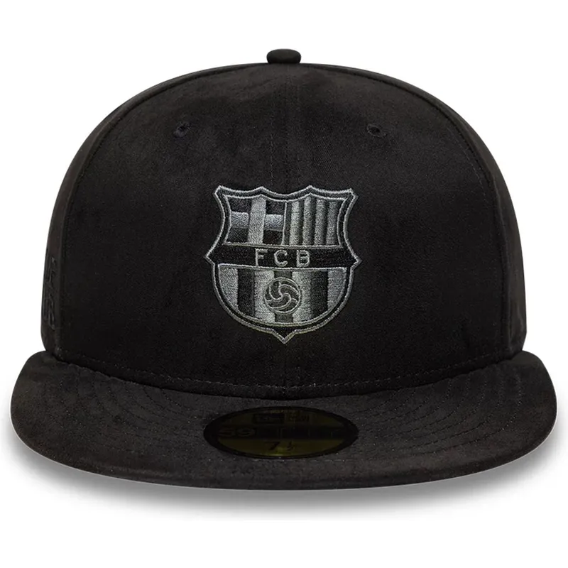 new-era-flat-brim-black-logo-fc-barcelona-laliga-59fifty-mes-que-un-club-black-fitted-cap