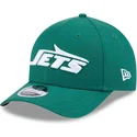 new-era-curved-brim-9forty-m-crown-team-new-york-jets-nfl-green-snapback-cap