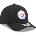 new-era-curved-brim-9forty-m-crown-team-pittsburgh-steelers-nfl-black-snapback-cap