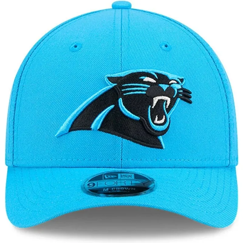 new-era-curved-brim-9forty-m-crown-team-carolina-panthers-nfl-blue-snapback-cap