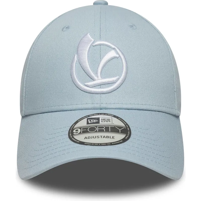 new-era-curved-brim-9forty-essential-vespa-piaggio-light-blue-adjustable-cap