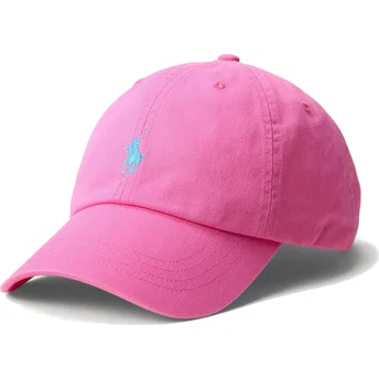 Polo Ralph Lauren Curved Brim Cotton Chino Classic Sport Pink Adjustable Cap