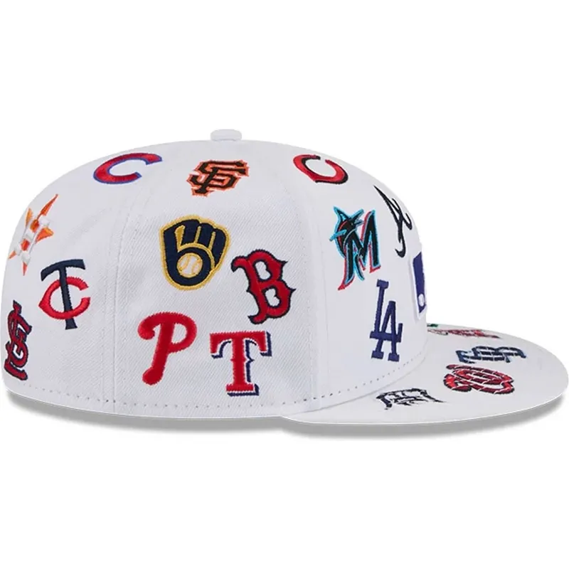 new-era-flat-brim-59fifty-all-over-mlb-white-fitted-cap