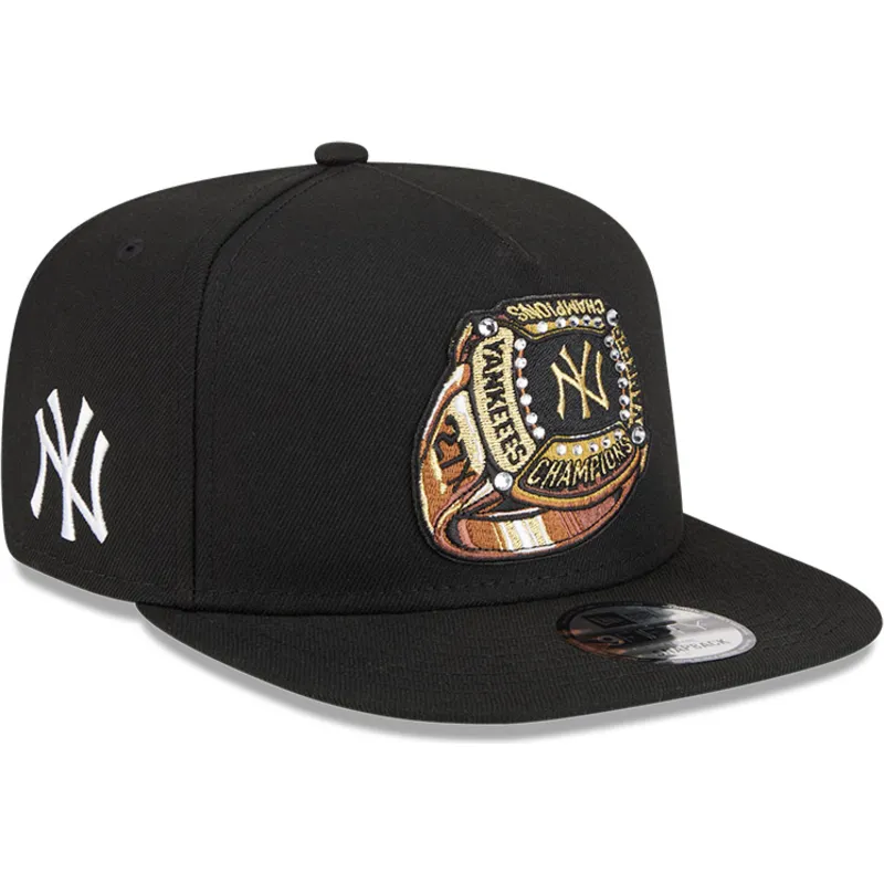 new-era-flat-brim-9fifty-a-frame-ring-new-york-yankees-mlb-black-snapback-cap
