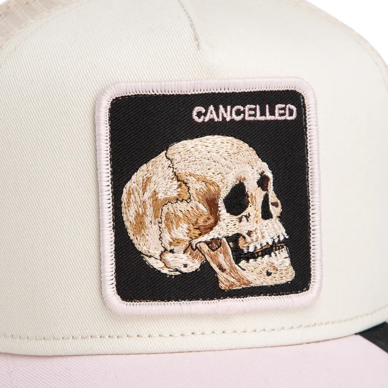 goorin-bros-the-cancelled-skull-whisper-the-farm-beige-and-pink-trucker-hat