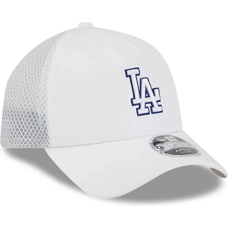 new-era-9forty-apex-batting-practice-los-angeles-dodgers-mlb-white-trucker-hat