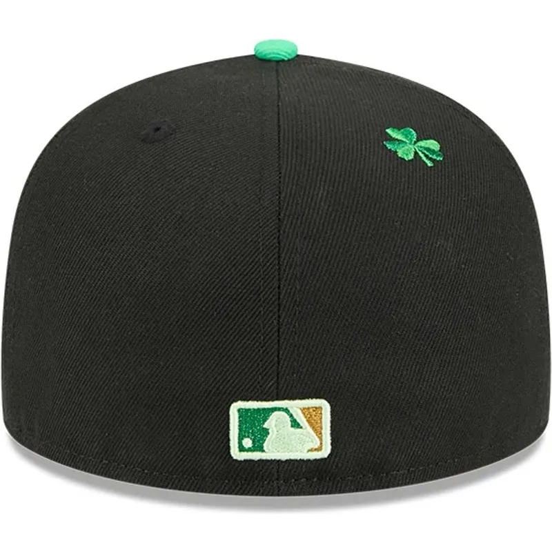 new-era-flat-brim-59fifty-saint-patrick-s-day-los-angeles-dodgers-mlb-black-fitted-cap