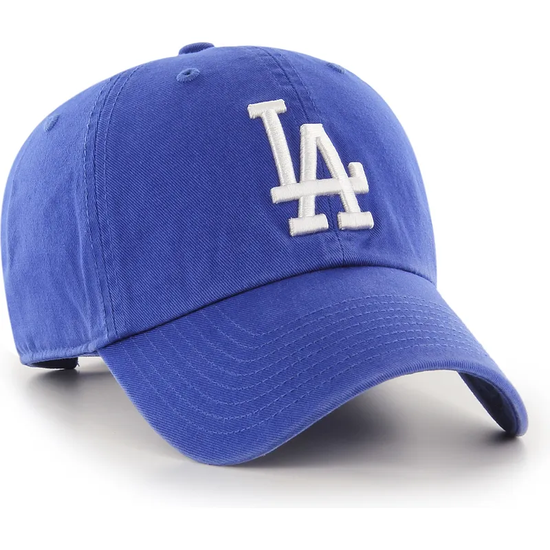 47-brand-curved-brim-los-angeles-dodgers-mlb-clean-up-blue-cap