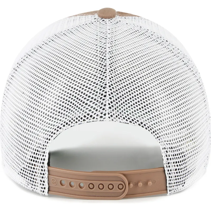 47-brand-clean-up-trawler-los-angeles-dodgers-mlb-brown-trucker-hat