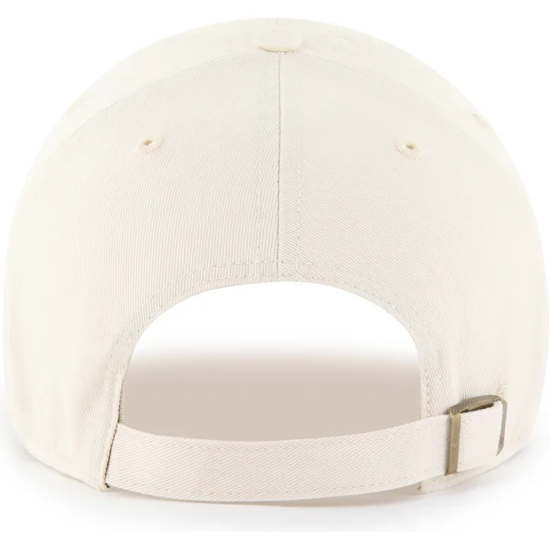 47-brand-curved-brim-clean-up-dog-base-runner-icon-beige-adjustable-cap