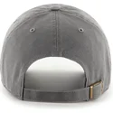 47-brand-curved-brim-clean-up-no-loop-label-new-york-yankees-mlb-grey-adjustable-cap