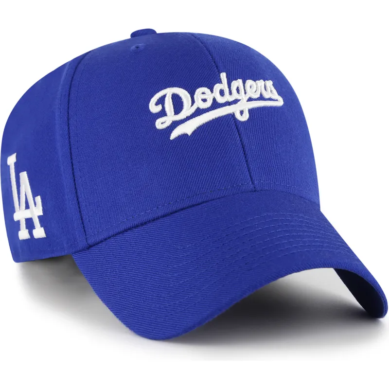47-brand-curved-brim-mvp-ballpark-script-shot-los-angeles-dodgers-mlb-blue-adjustable-cap
